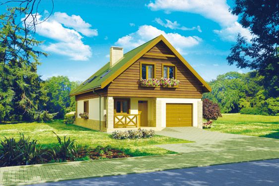 Projekty domów z dachem dwuspadowym