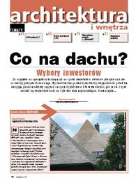 Co na dachu? Wybory inwestorów
